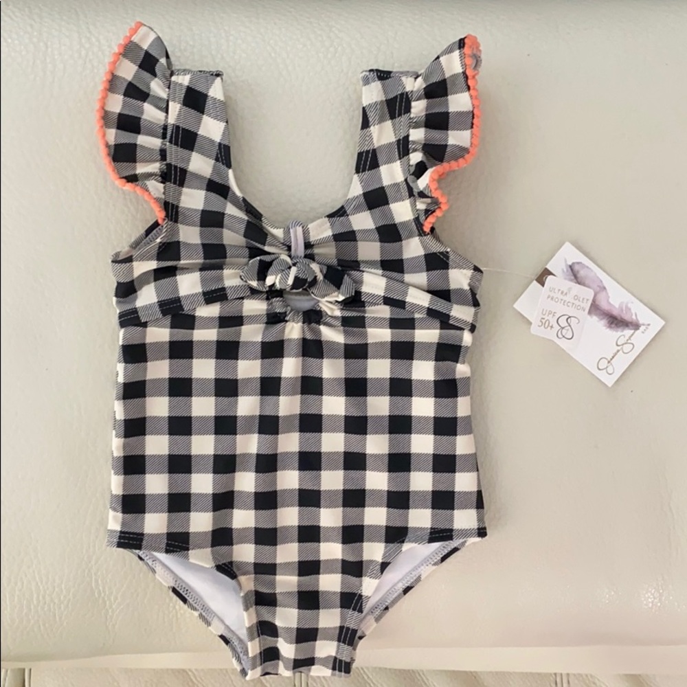 Jessica Simpson One-Piece Baby Swimsuit